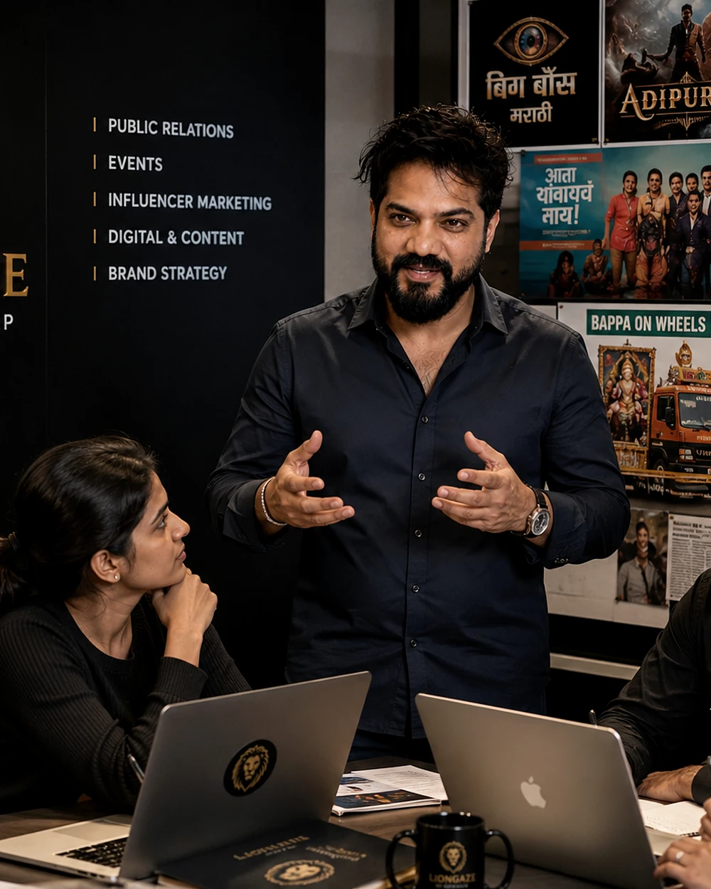 Harshit Mhatre in an entertainment strategy and production environment