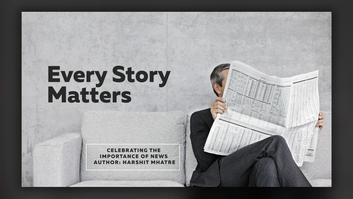 Original LinkedIn artwork for The Worthiness of Every News Story