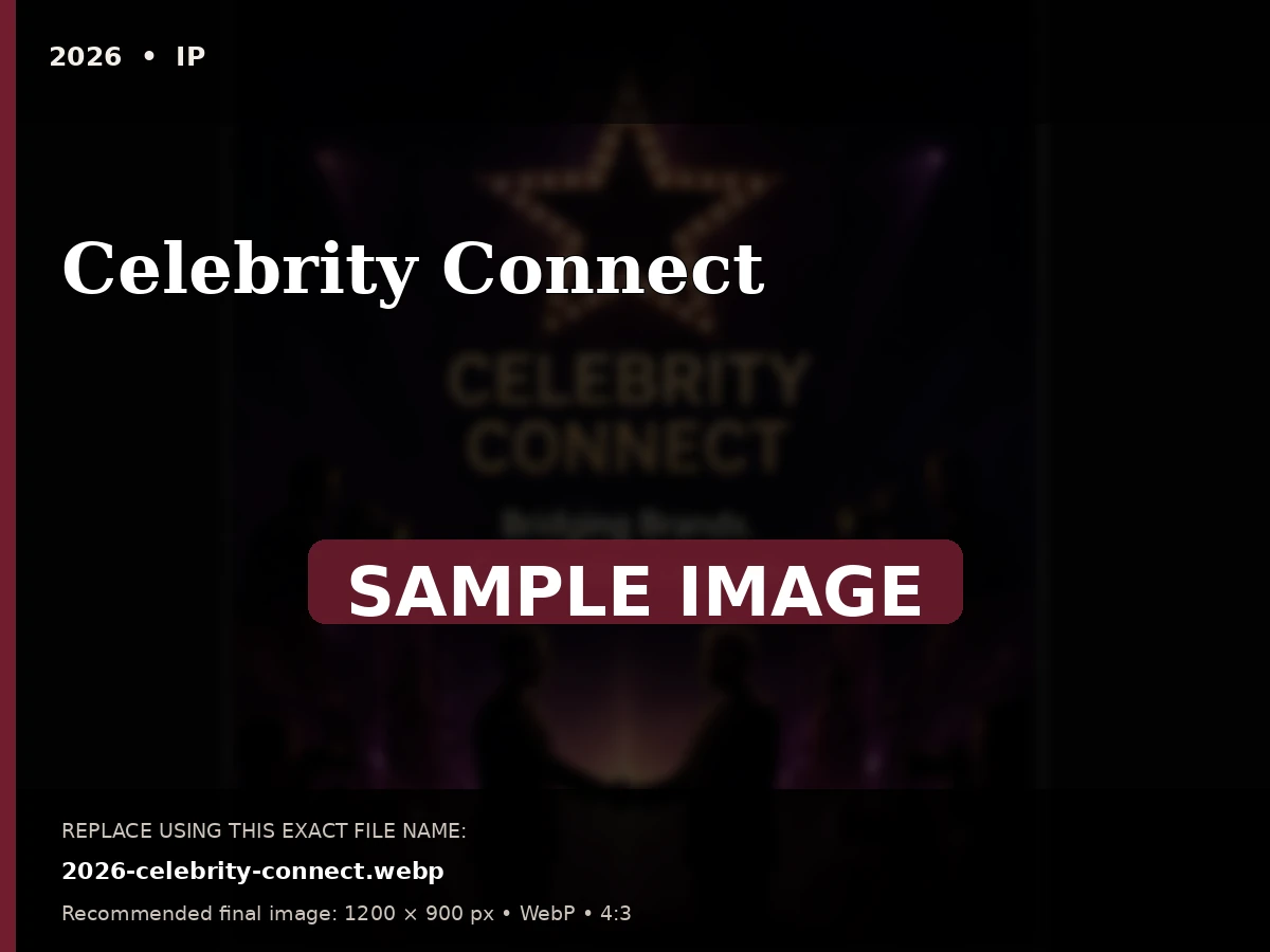 Sample archive placeholder for Celebrity Connect